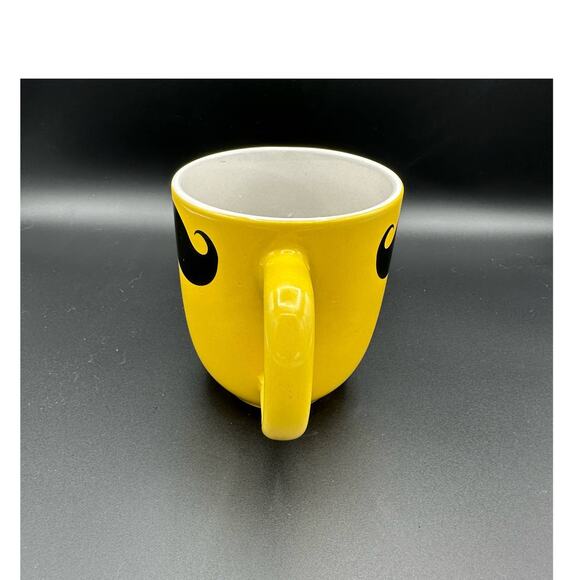 Graydon Hall Yellow Mustache Coffee Tea Mug - Picture 3 of 9